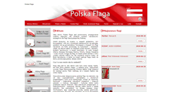 Desktop Screenshot of polskaflaga.pl